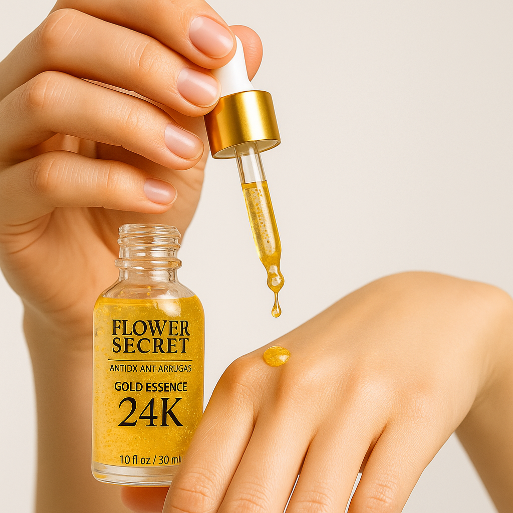 Elixir Real 24K - Renace tu piel en 7 días con oro puro.