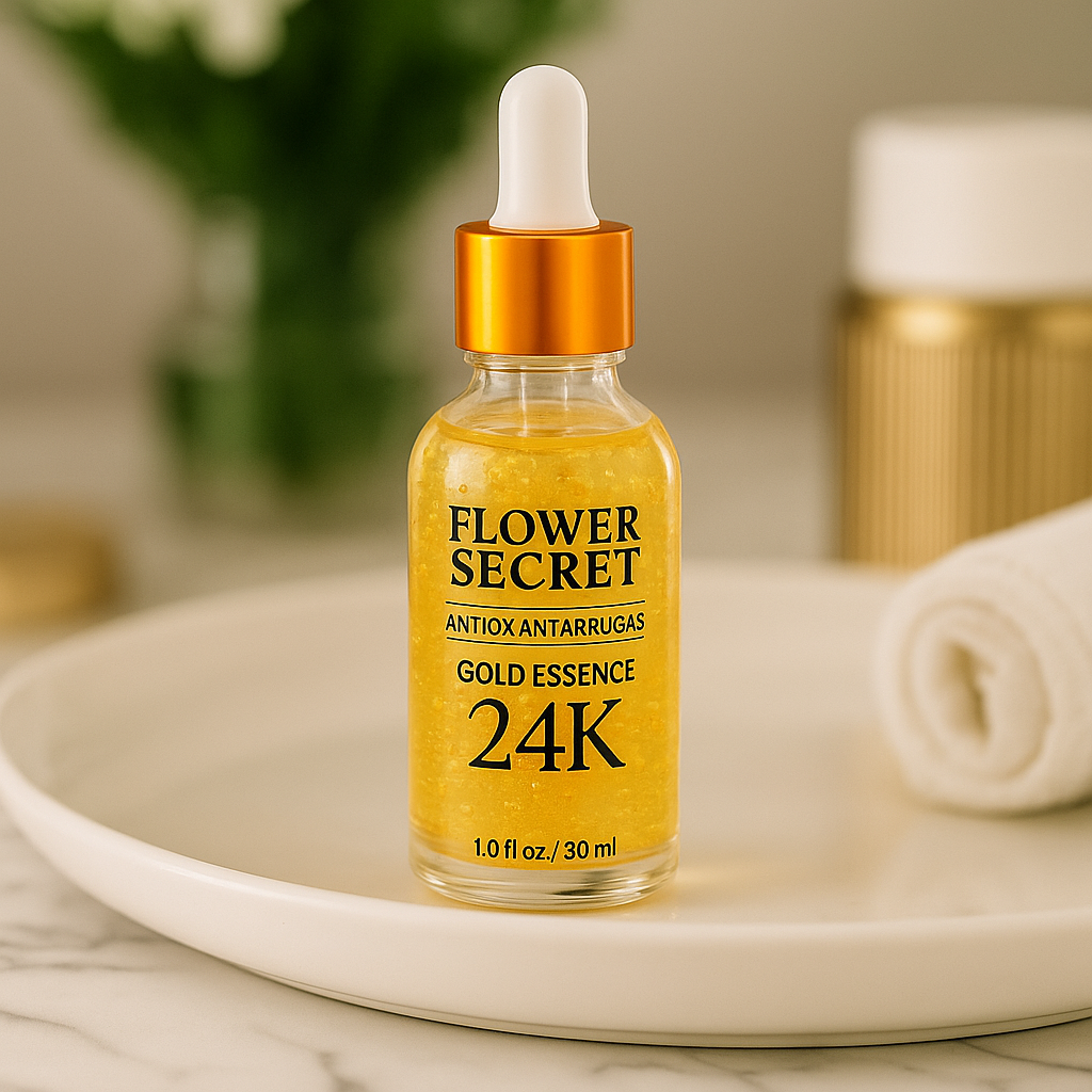Elixir Real 24K - Renace tu piel en 7 días con oro puro.